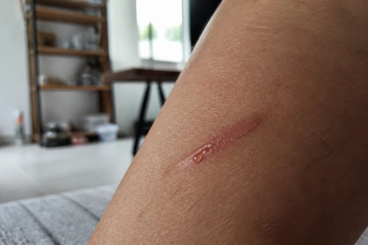 Cicatrice qui suinte : causes, soins essentiels et solutions