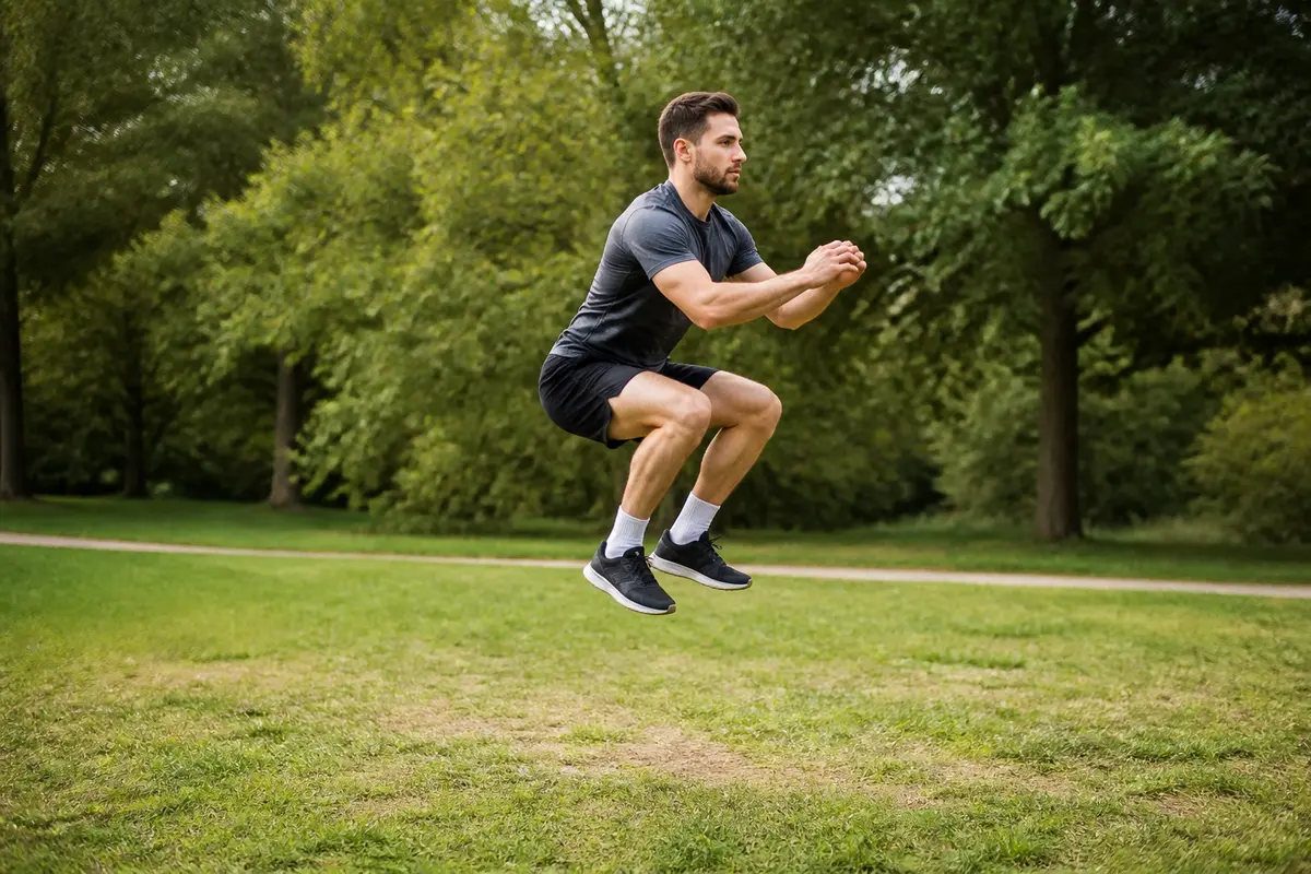 Jump squat exercise : Technique, bienfaits et erreurs à éviter !