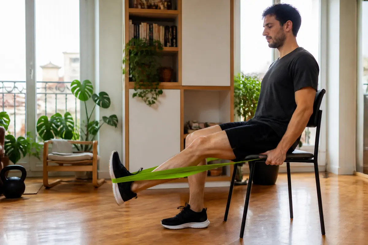 Leg extension sans machine : 6 alternatives efficaces à tester !